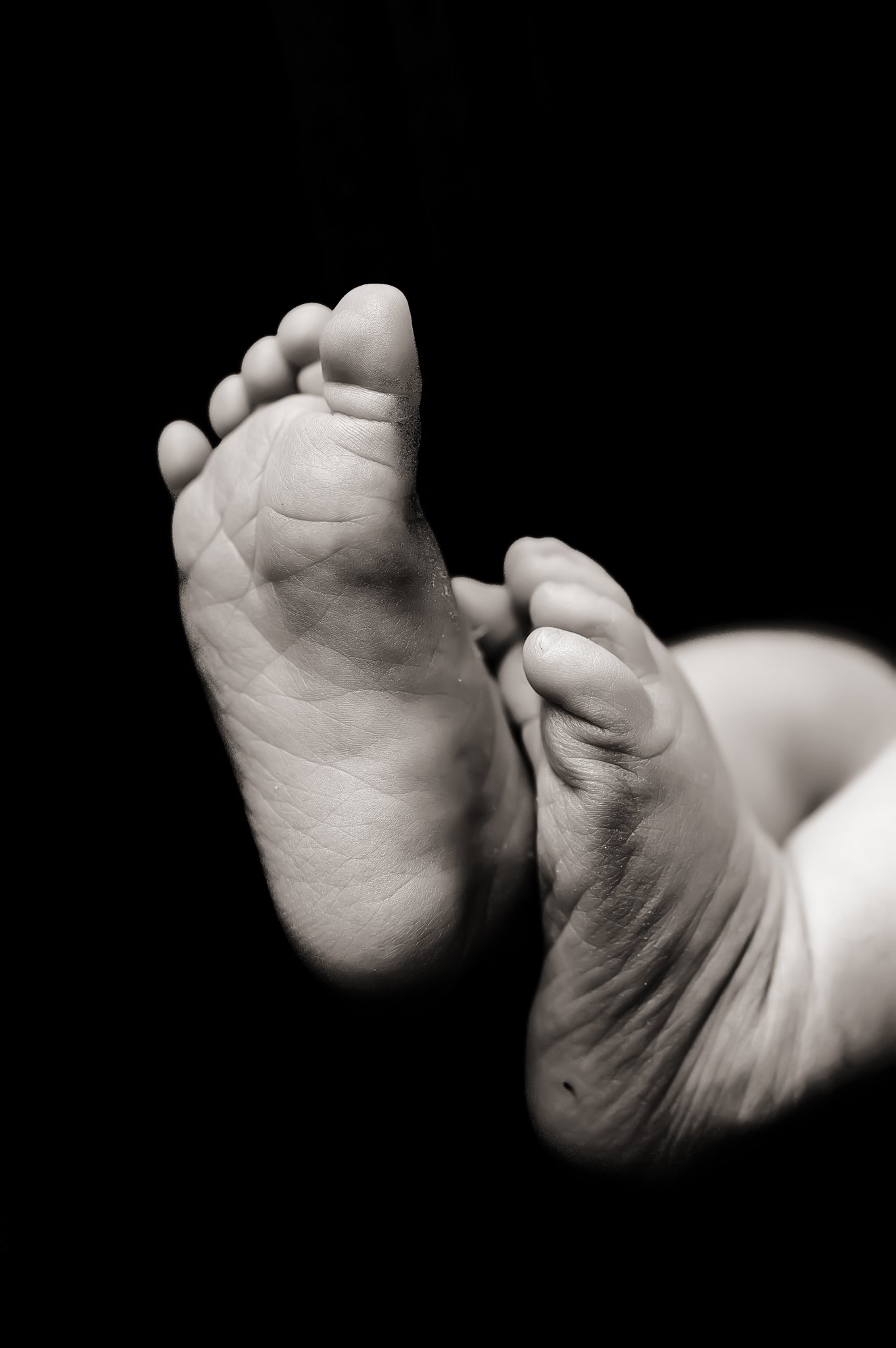 Black and white newborn feet.jpg